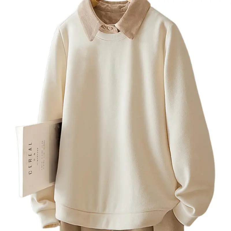 IHIMI Sweatshirts Women's Ecru-1