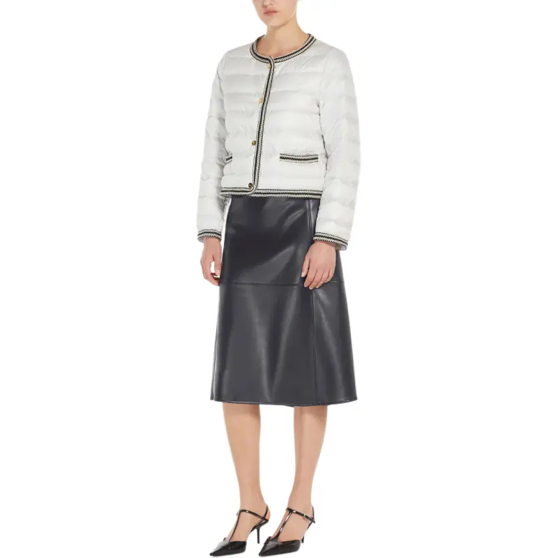 MaxMara Kate Collection Down Jacket Women's Pearl Gray-3