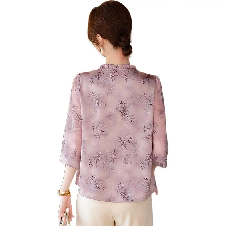 PIERRE CARDIN Chiffon Shirt Women's-1