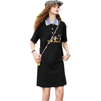 The Temptation Of The Muse Short Sleeved Dress Women's
