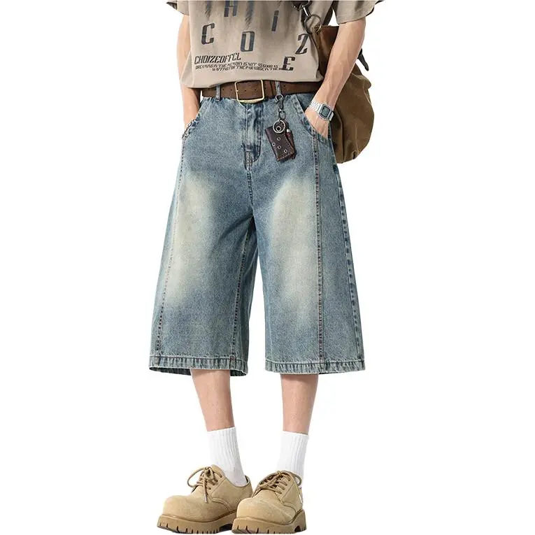 GOODHENLCE Denim Shorts Unisex-8