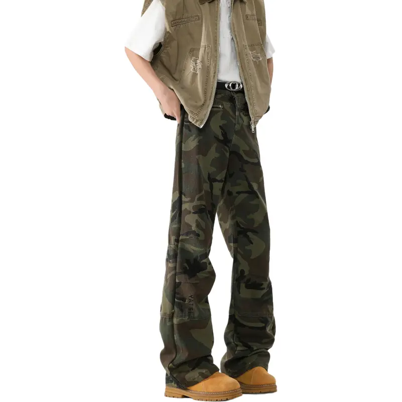 YATSI Casual Pants Unisex Camouflage-4