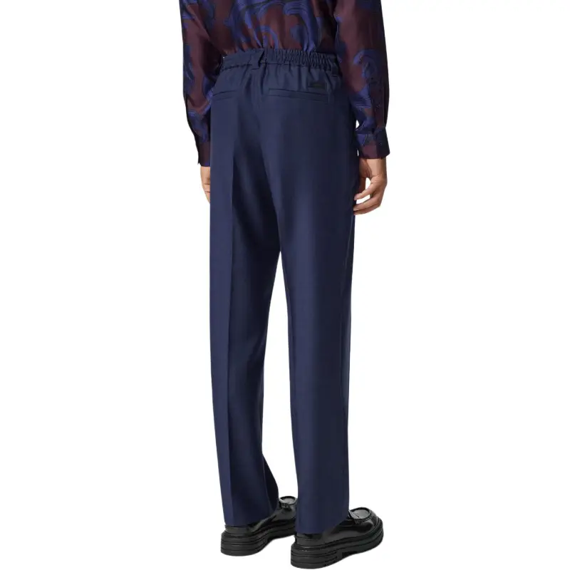 VERSACE Pleated Tailored Trousers-2