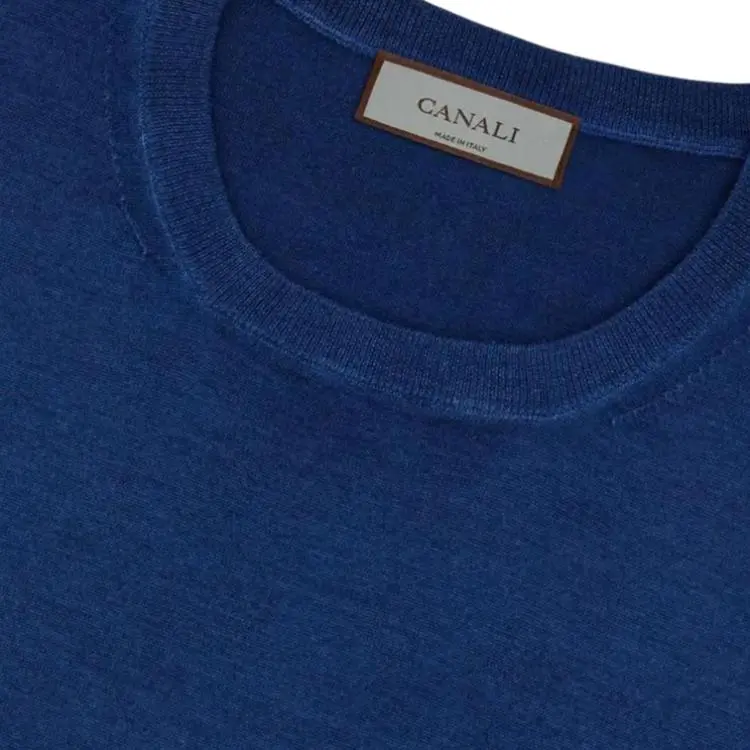 Canali Fine knit T shirt-4
