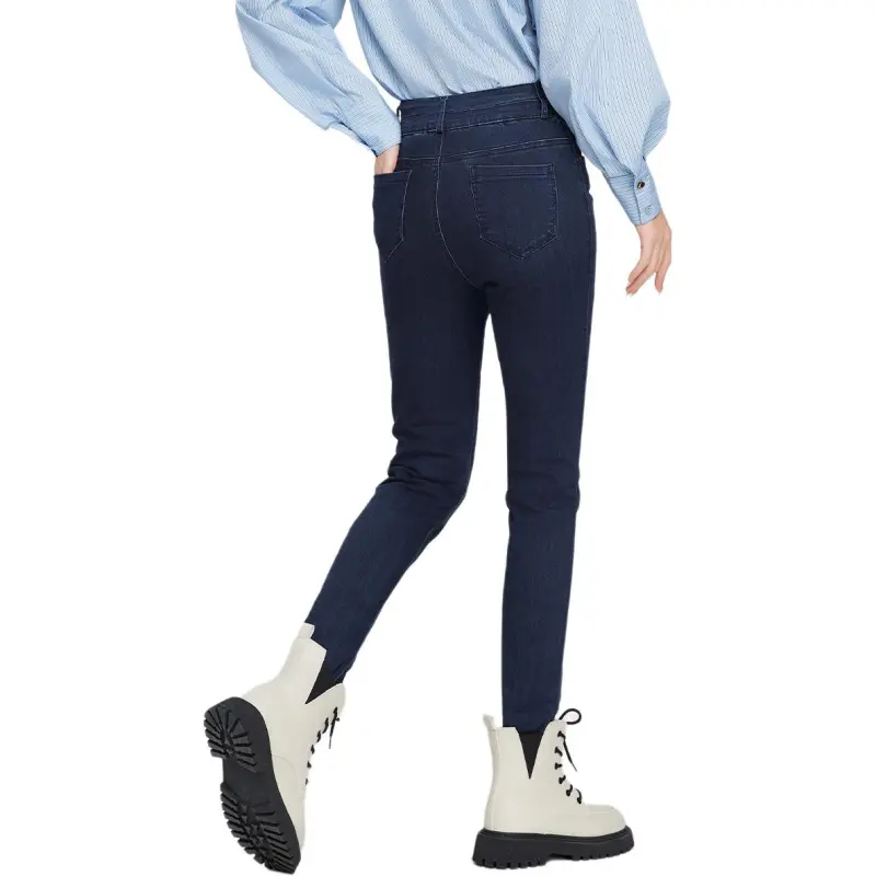 E.BECKY Jeans Women's Indigo-2