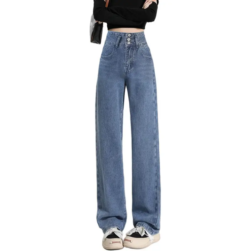 Weixi Jeans Women's Blue-1