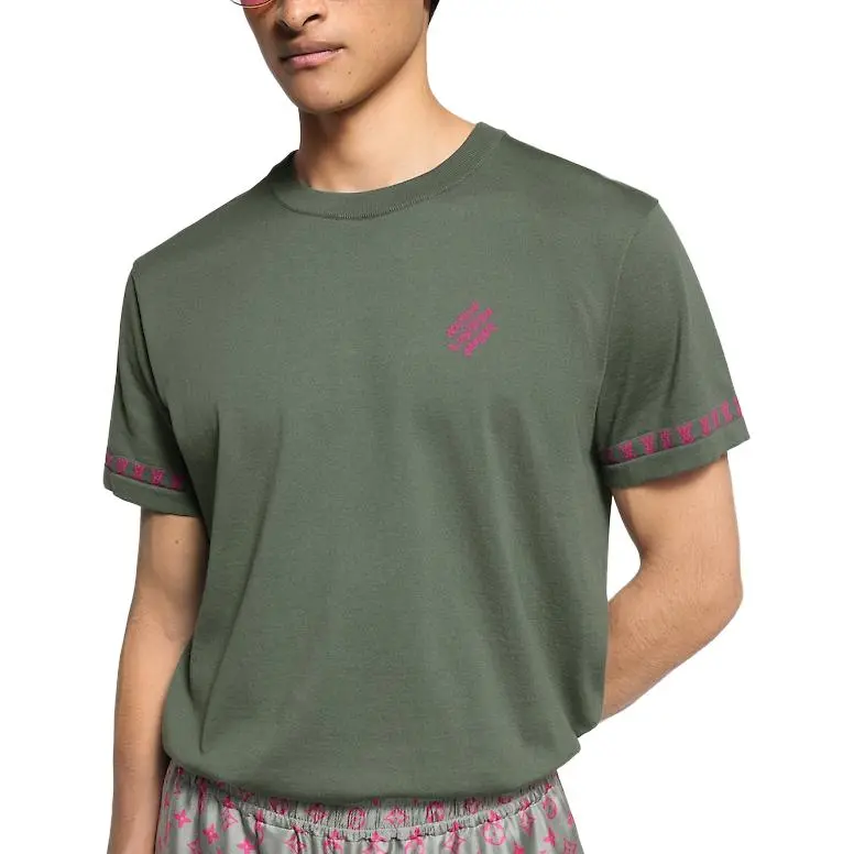 LOUIS VUITTON FW25 T Shirt Men's Green-2