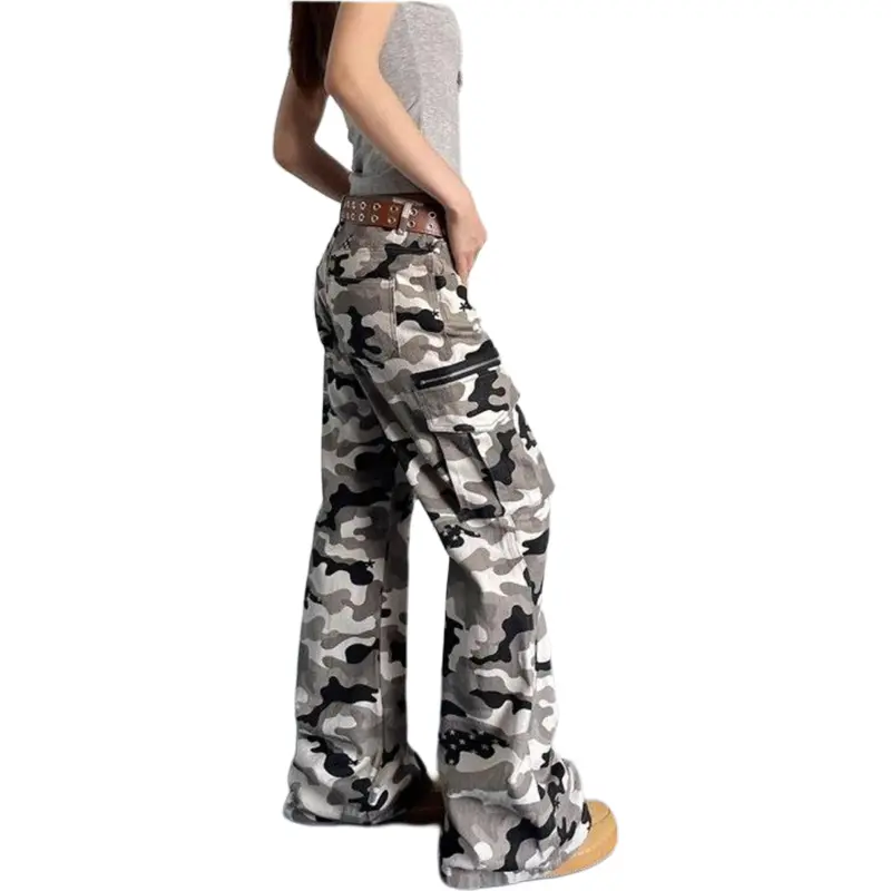 POLAR BEAR Cargo Pants Unisex Camouflage-1
