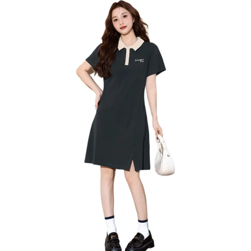 Tonlion Short Sleeved Dress Women's-3