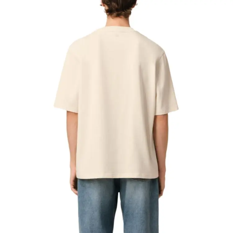 AMIPARIS T Shirts Men Cream Apricot-2