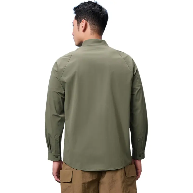 OUTDOOR PRODUCTS Shirt Men's Lichen Dark Green-2