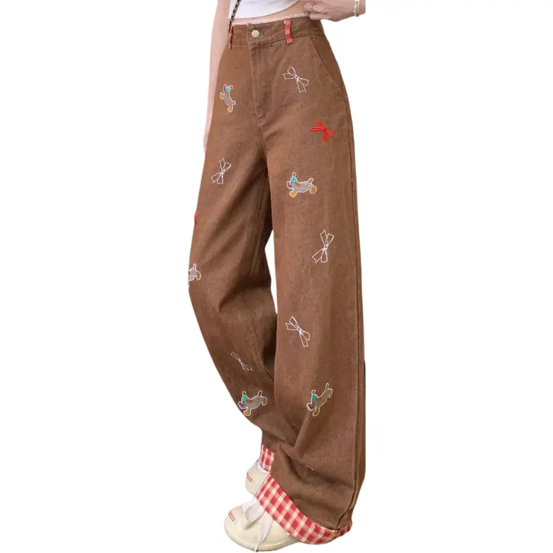 GOSO Jeans Women's Brown-2