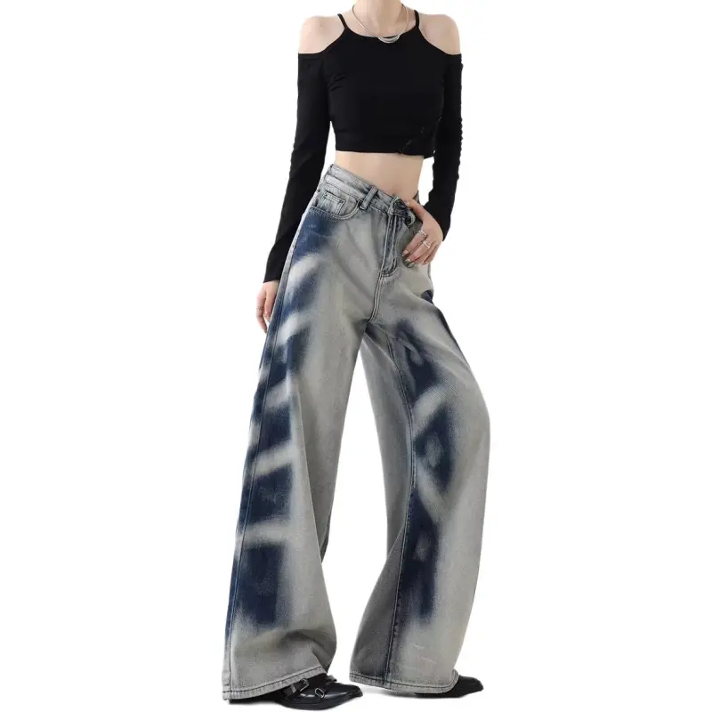 Ordifen Jeans Women's Light Blue-2