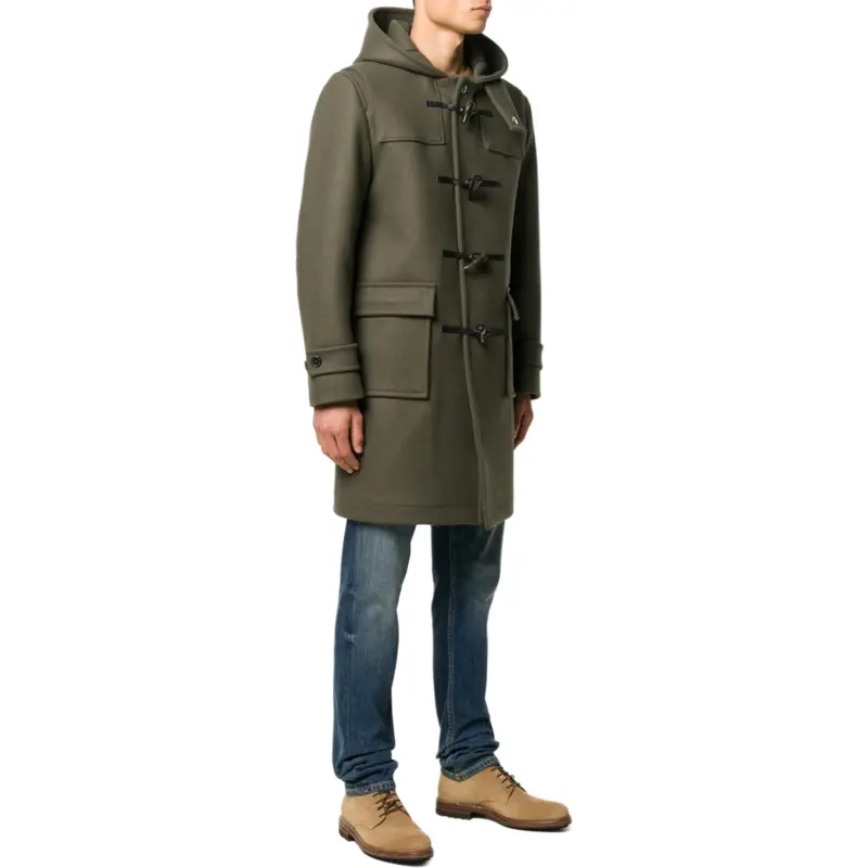 Mackintosh Weir Hooded Duffle Coat-3
