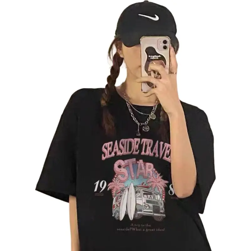 Fele.d T Shirts Women's Black-3
