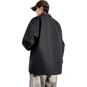 MASGLO Jackets Coats Unisex Black
