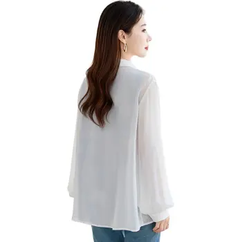 Yi Mengyuan Silk Shirt Matching Set Women's