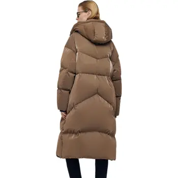 GOELIA Down Jacket Unisex Coffee