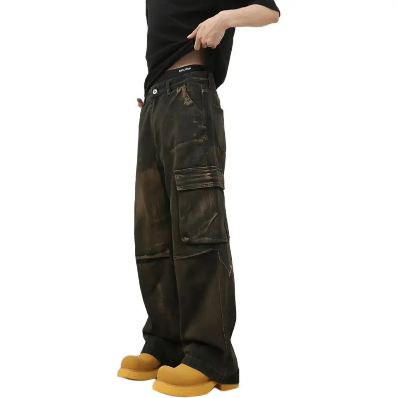 GBXM Jeans Unisex Black-3