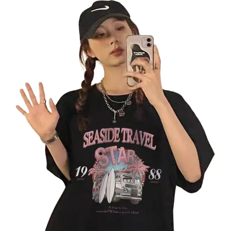 Fele.d T Shirts Women's Black-2