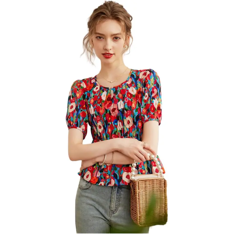 Mu Xiao Xin Shirts Women's Image Color-3