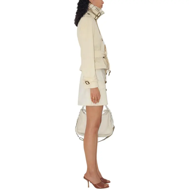 Burberry SS25 Jackets Coats Women's White-4