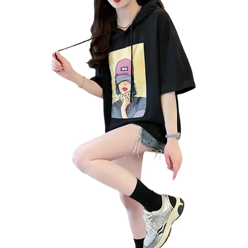 KAISER Drop Shoulder Sleeve T Shirt Women's-8