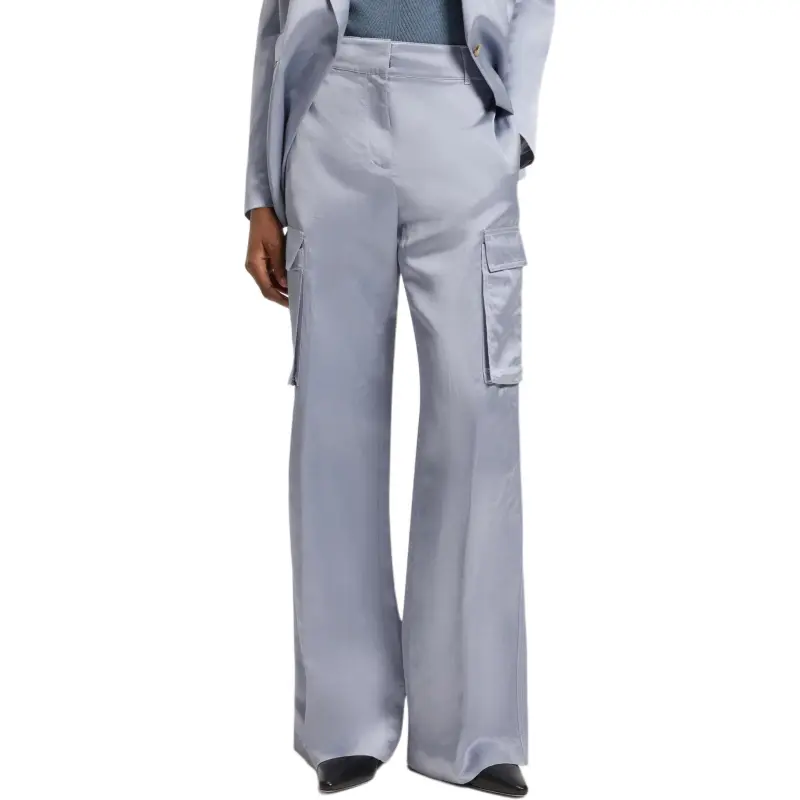 HUGO BOSS Cargo Pants Women's Light Gray-2
