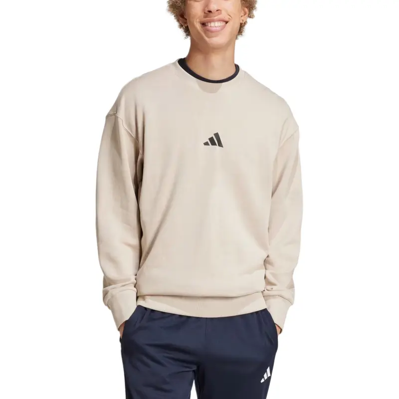 Adidas Sky French Terry Sweatshirt Unisex Marvelous Beige-1