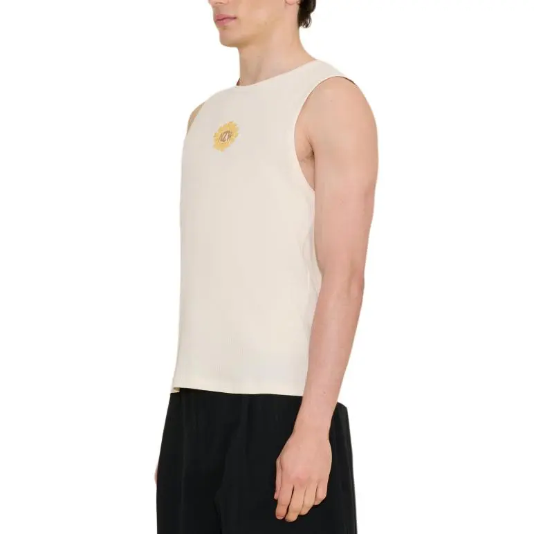 HOLZWEILER Tank Tops Men's Ecru-3