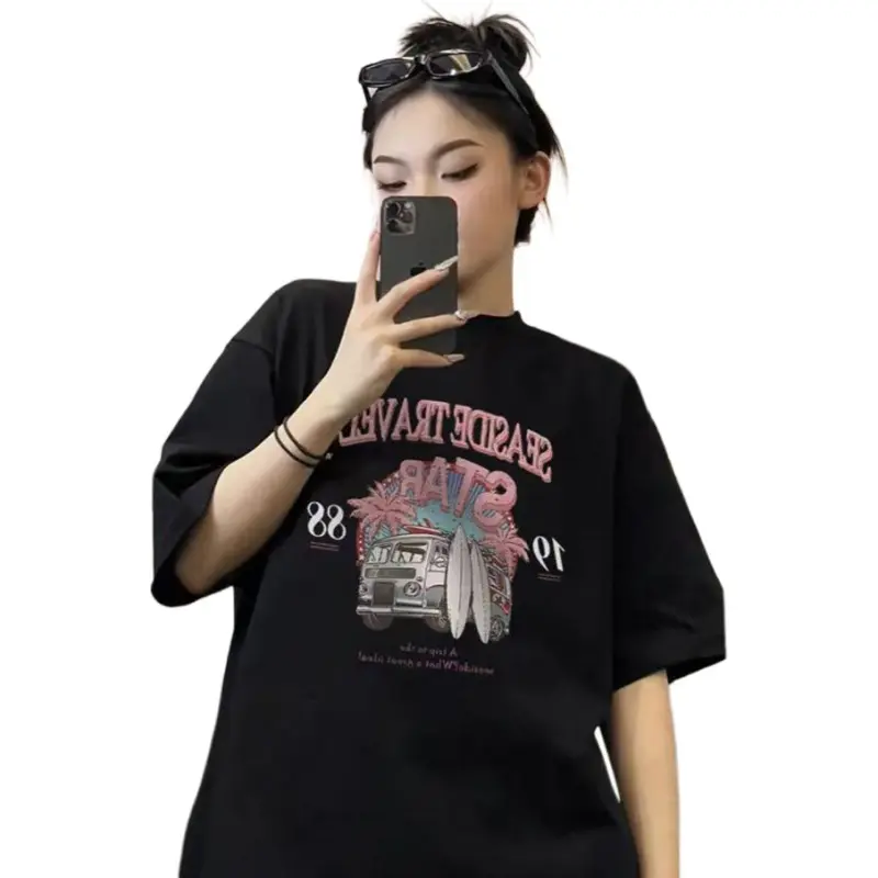 Fele.d T Shirts Women's Black-4