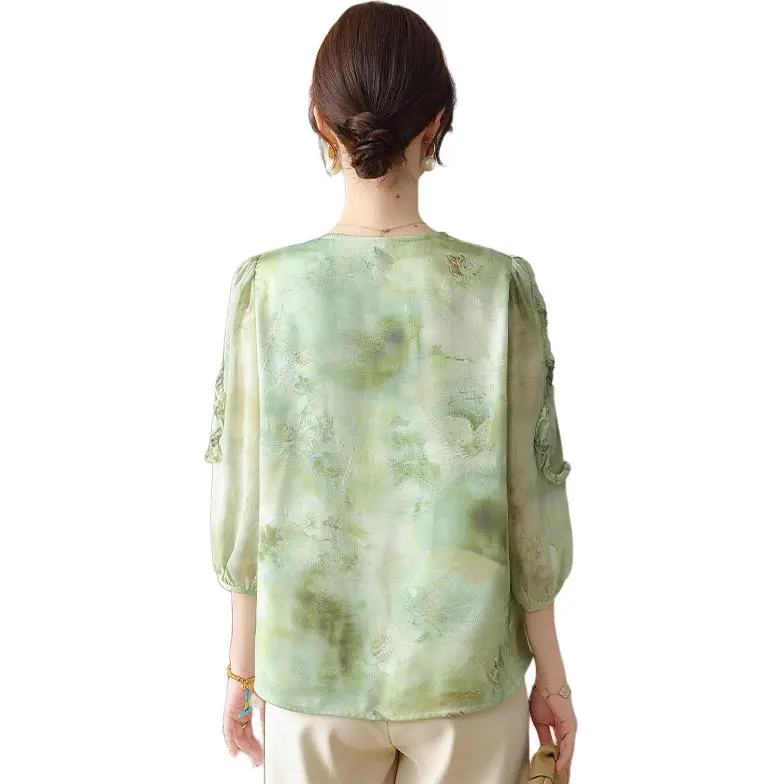 PIERRE CARDIN Chiffon Shirt Women's-1