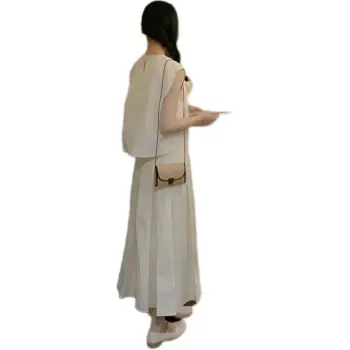 Flowers In Water Skirt Set Women's
