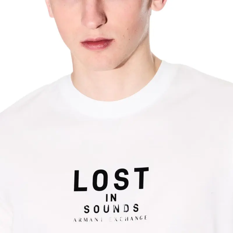 ARMANI EXCHANGEAE T Shirt Men's White-4