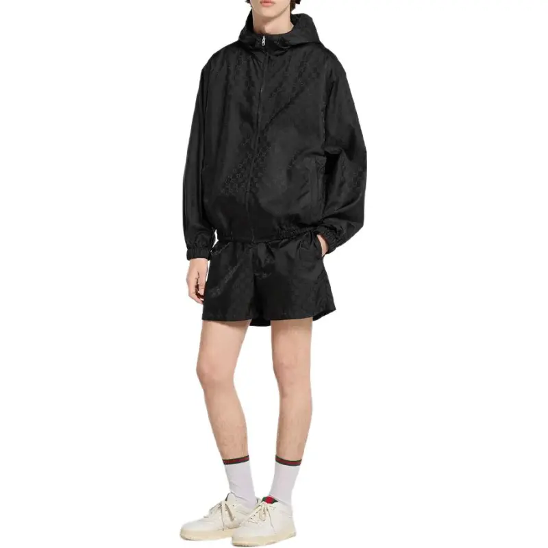 GUCCI FW25 Lido Collection Swimming Shorts Men's Black-1