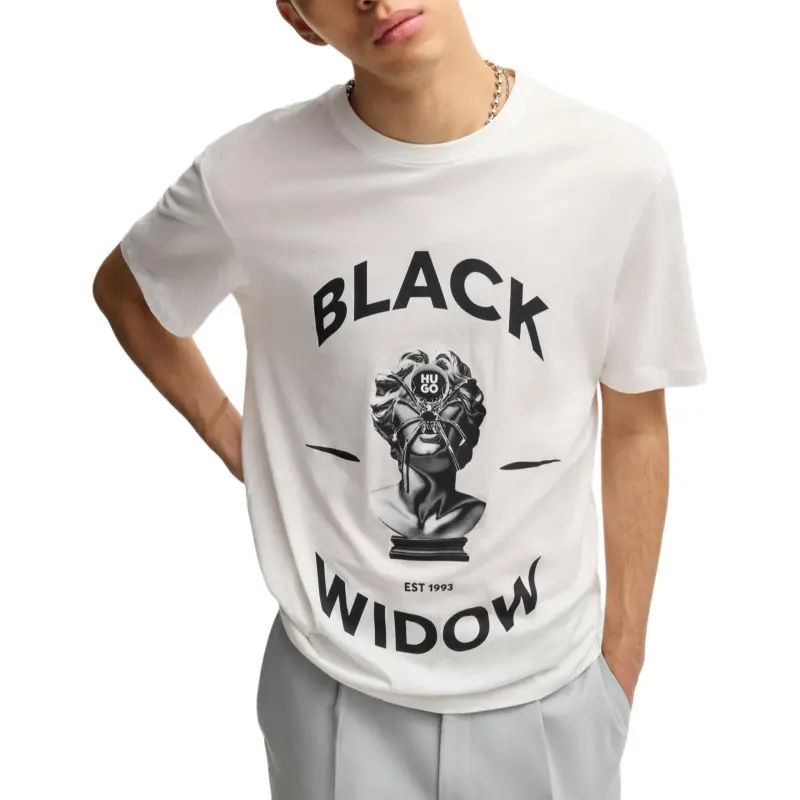 Boss Spider Graphic print T shirt-1