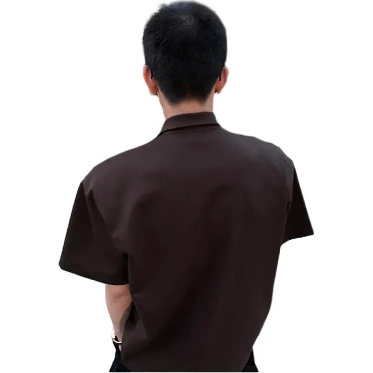 CORNILOT T Shirts Unisex Brown-1