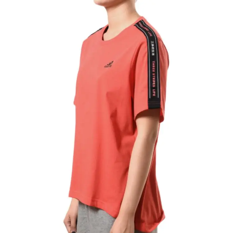 Adidas Regular T Shirt Women's Orange-3