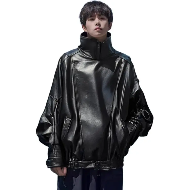 BEAR UNION Leather Jacket Unisex-3