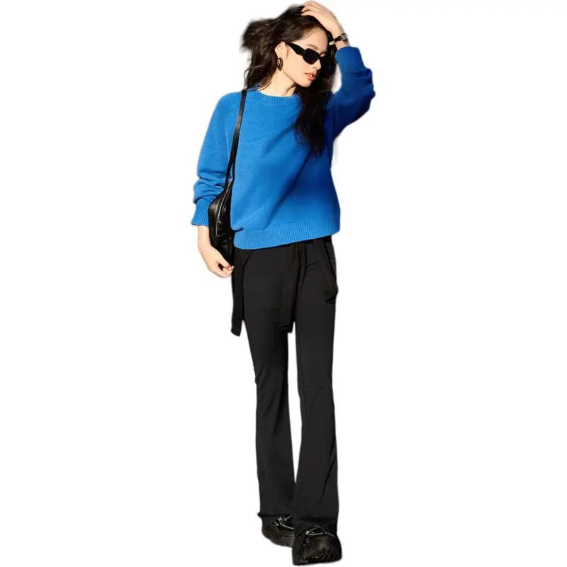 Mo Han Yi Mei Knitwear Women's Starry Blue-4