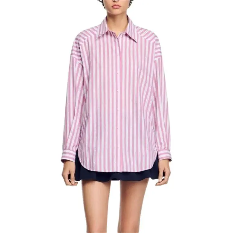 Sandro Rhinestone-embellished Shirt-2