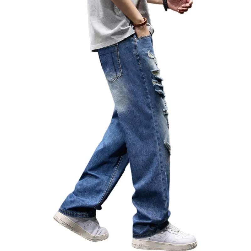 BUYDAUL Jeans Men Blue-2