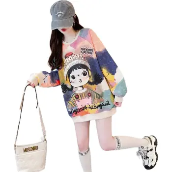 GOSO Sweatshirt Women's Multicolor Graffiti
