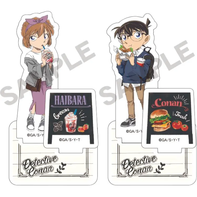 CRUX Detective Conan Characters Garbage Food Ver Ai Haibara Acrylic Stands-1