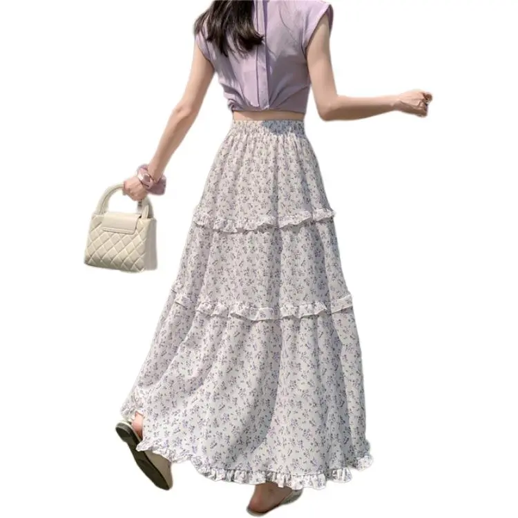 GOSO Casual Long Skirts Women's-5