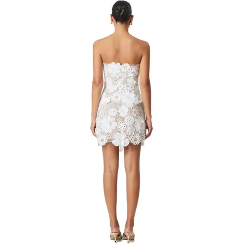 ELLIATTCOLLECTIVE Sleeveless Dress Women's White