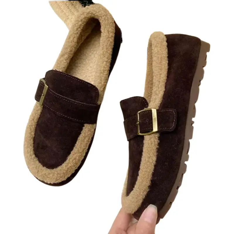 Yamada Hyakuju Home Slippers Coffee, Khaki-9