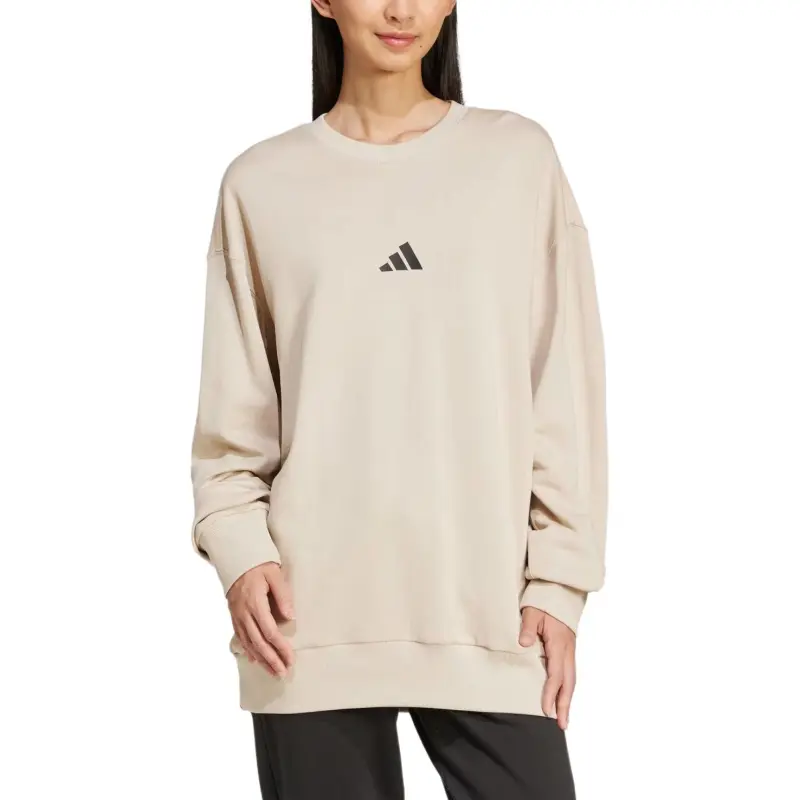 Adidas Sky French Terry Sweatshirt Unisex Marvelous Beige-4