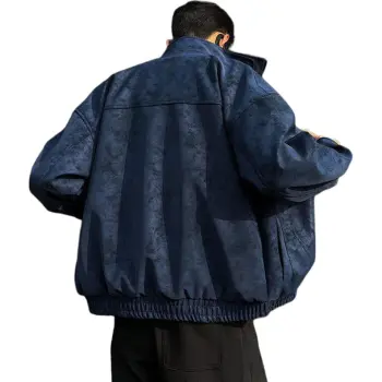 ACUOD BY CHANU Jackets Coats Unisex Navy Blue