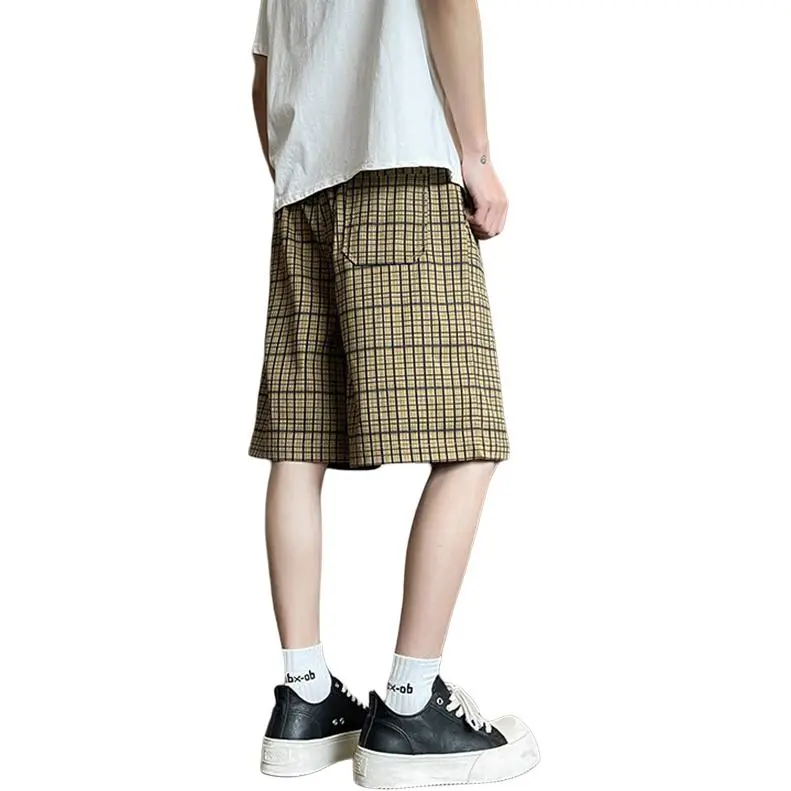 KFKU Casual Shorts Unisex Khaki-1
